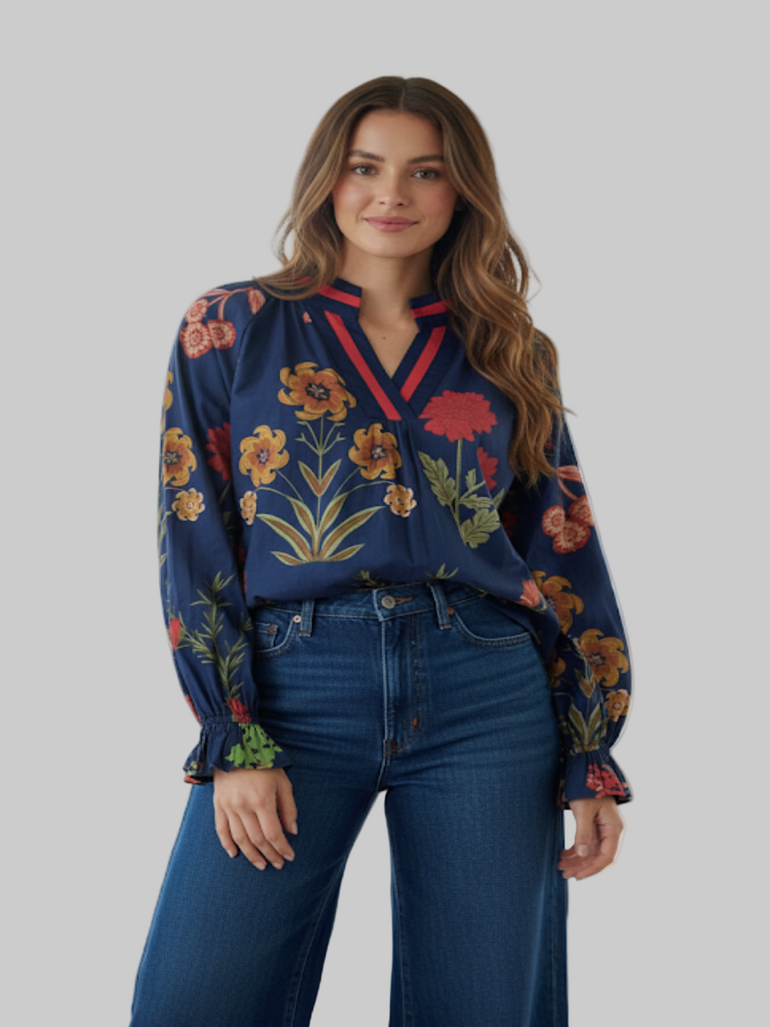 Autumn Bloom Top