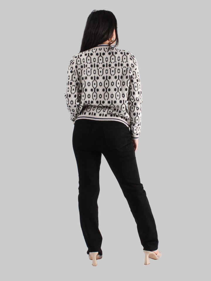 Abstract Cardigan