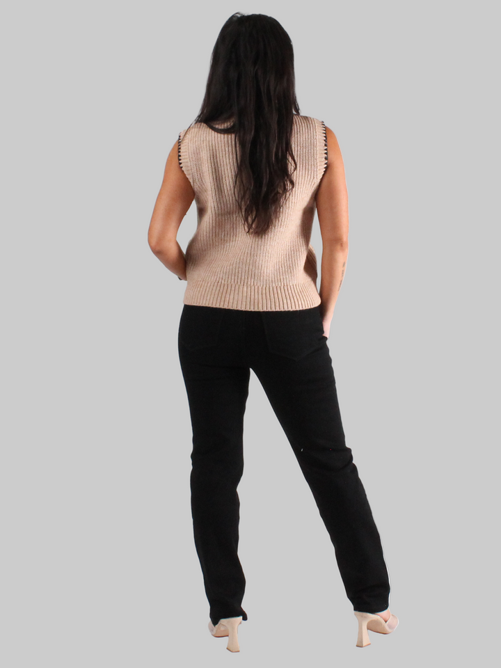 Tie Knit Vest