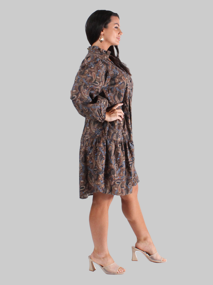 Tiered Mini Dress