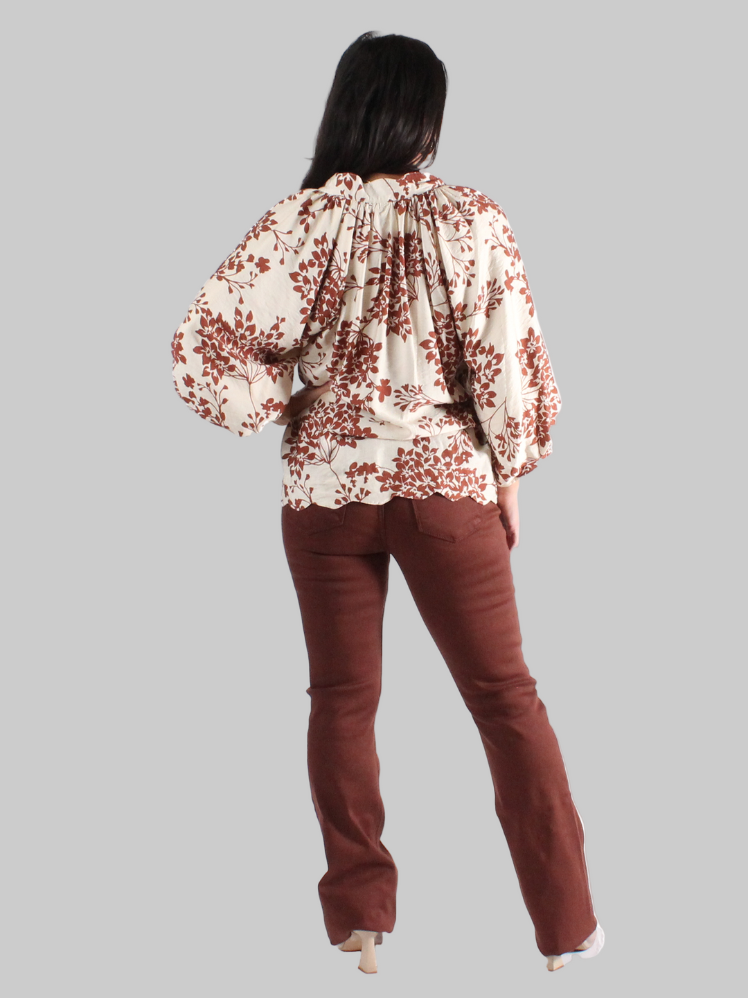 Raglan Puff Top
