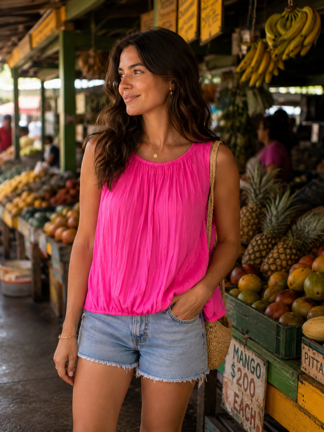 Finley Top Pink