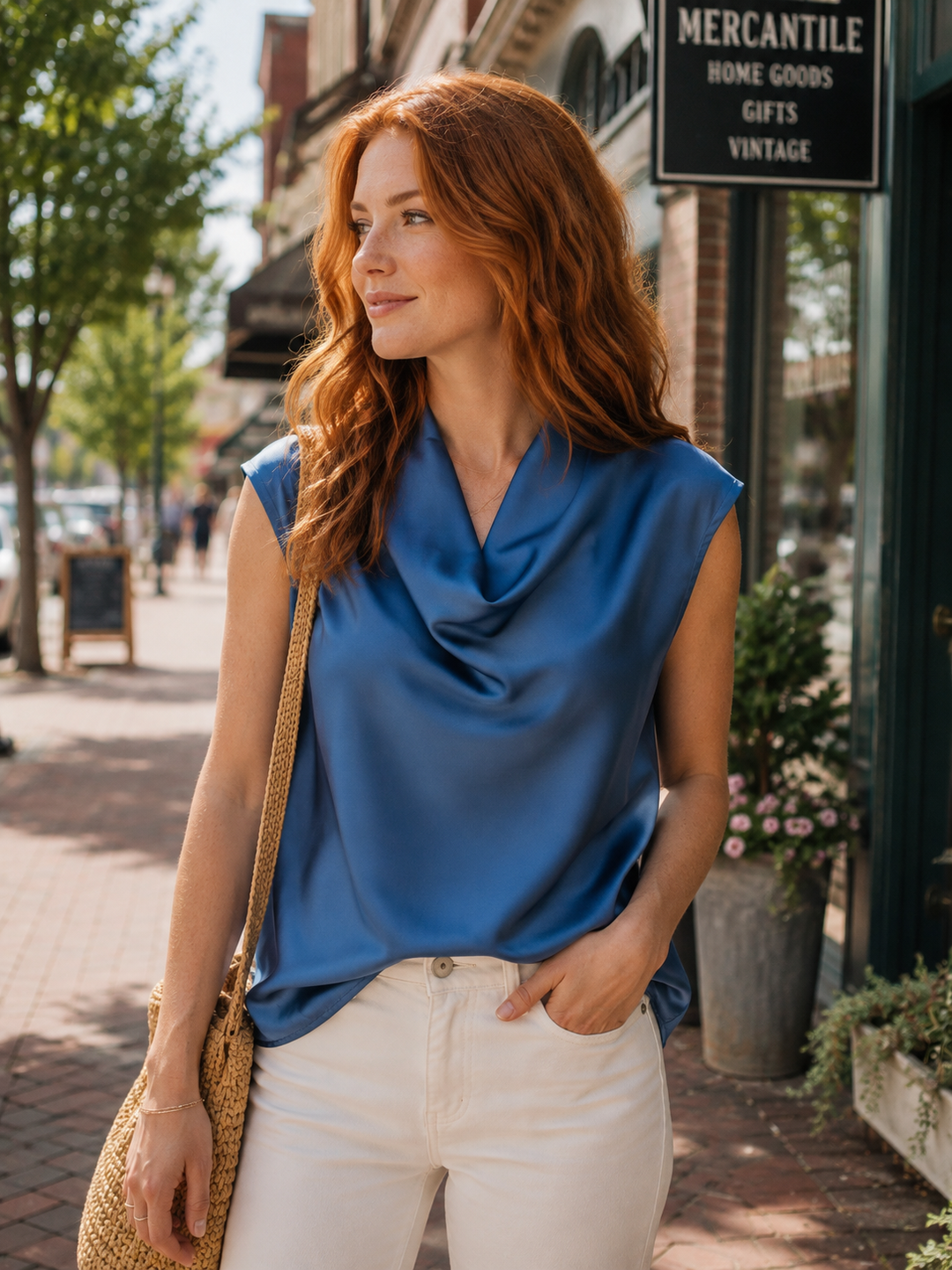 Mena  Top Blue
