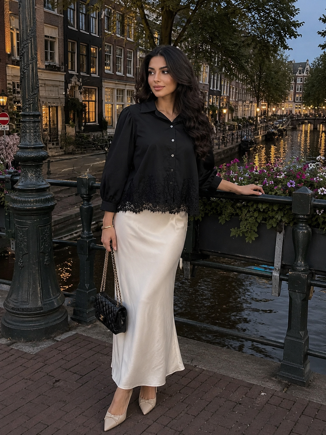 Gina Blouse Black