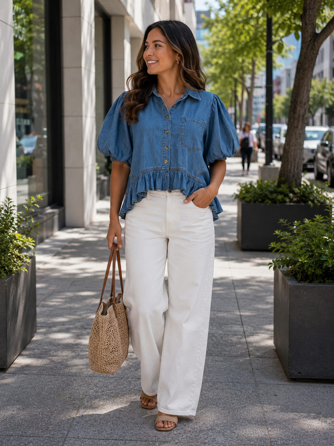 Into The Blue Blouse
