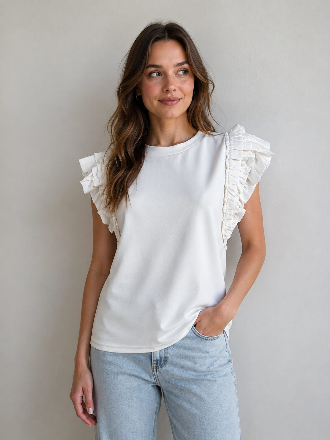Joelle Top Off-White