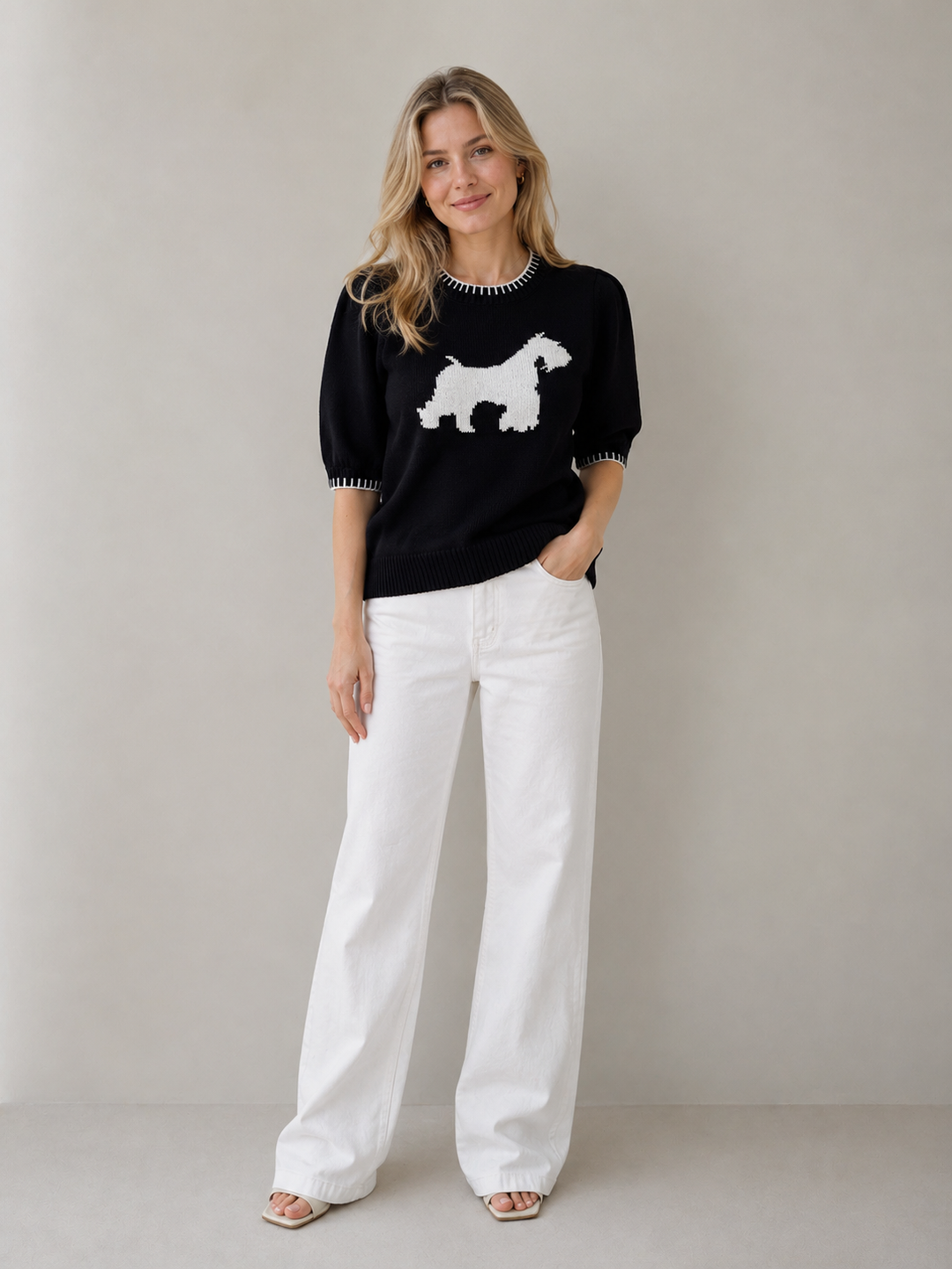 Scottie Dog Sweater
