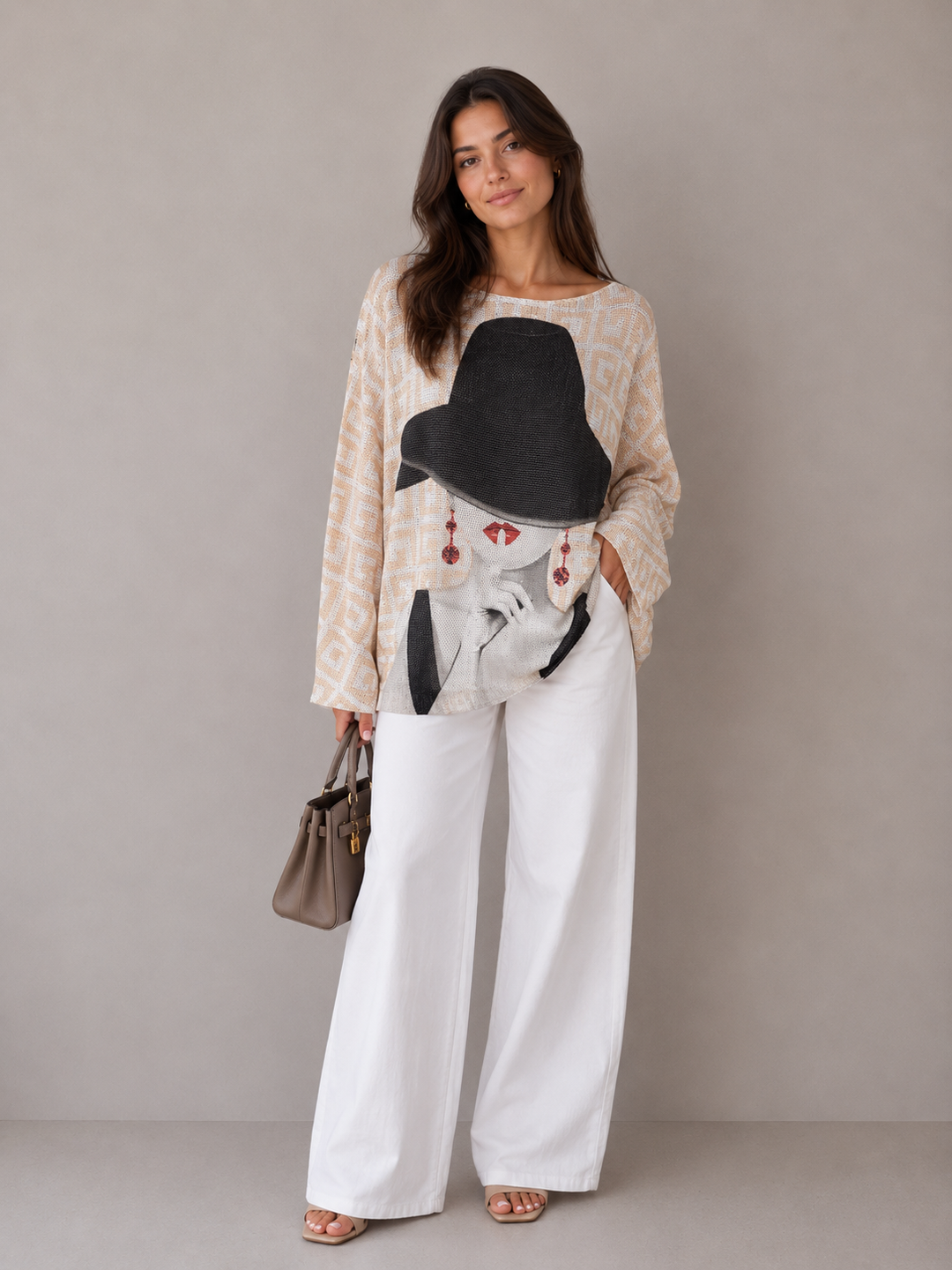 Caneli Sweater Nude