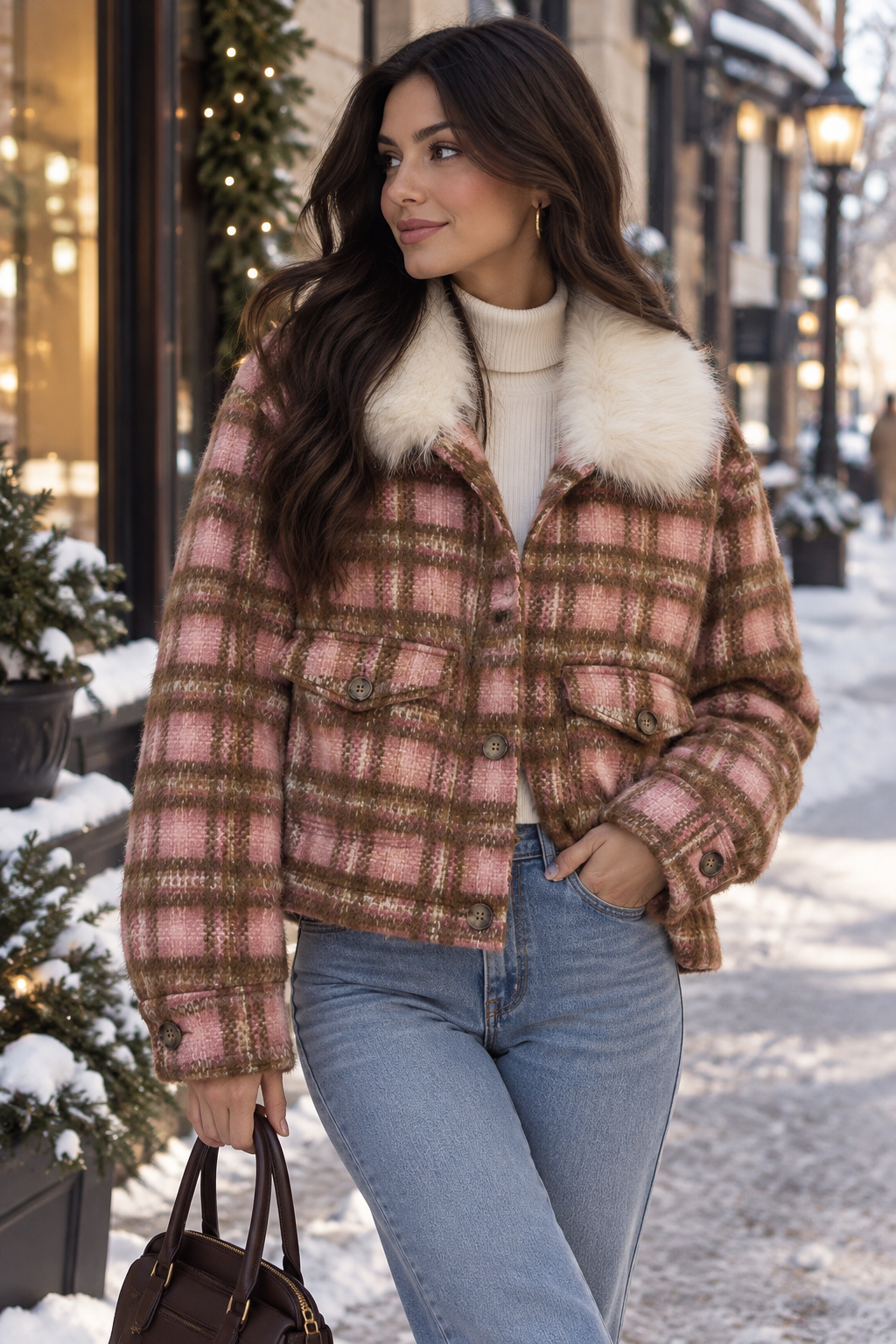 Bonnie Jacket Pink