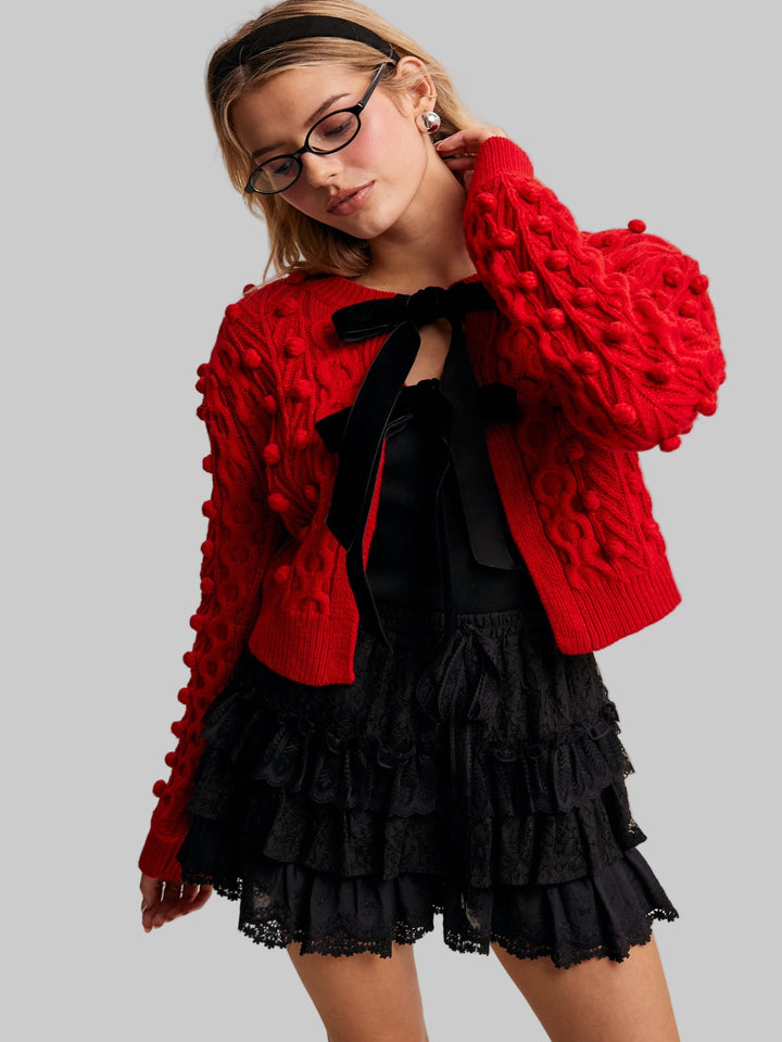 Bow Close Cardigan