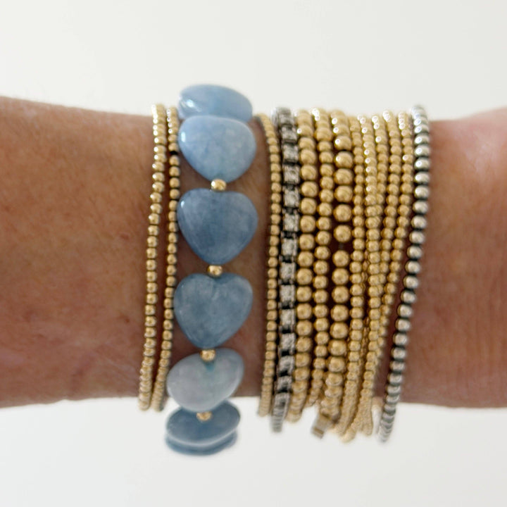 Maizy Heart Bracelets, Spring