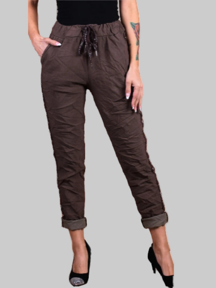 Tie Crystal Pants