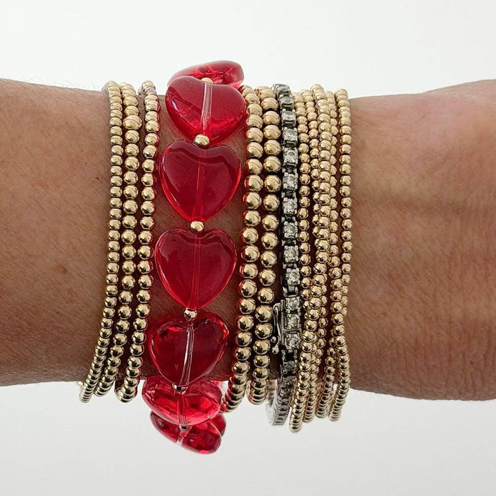 Maj Heart Bracelets