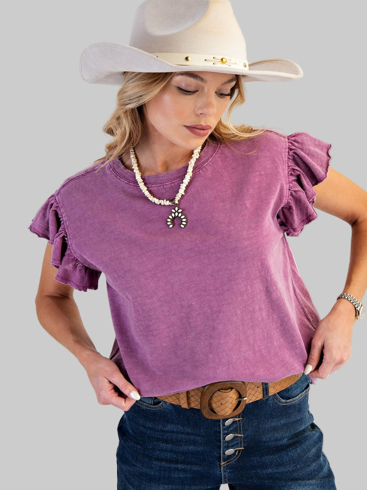 Wing Slv Top
