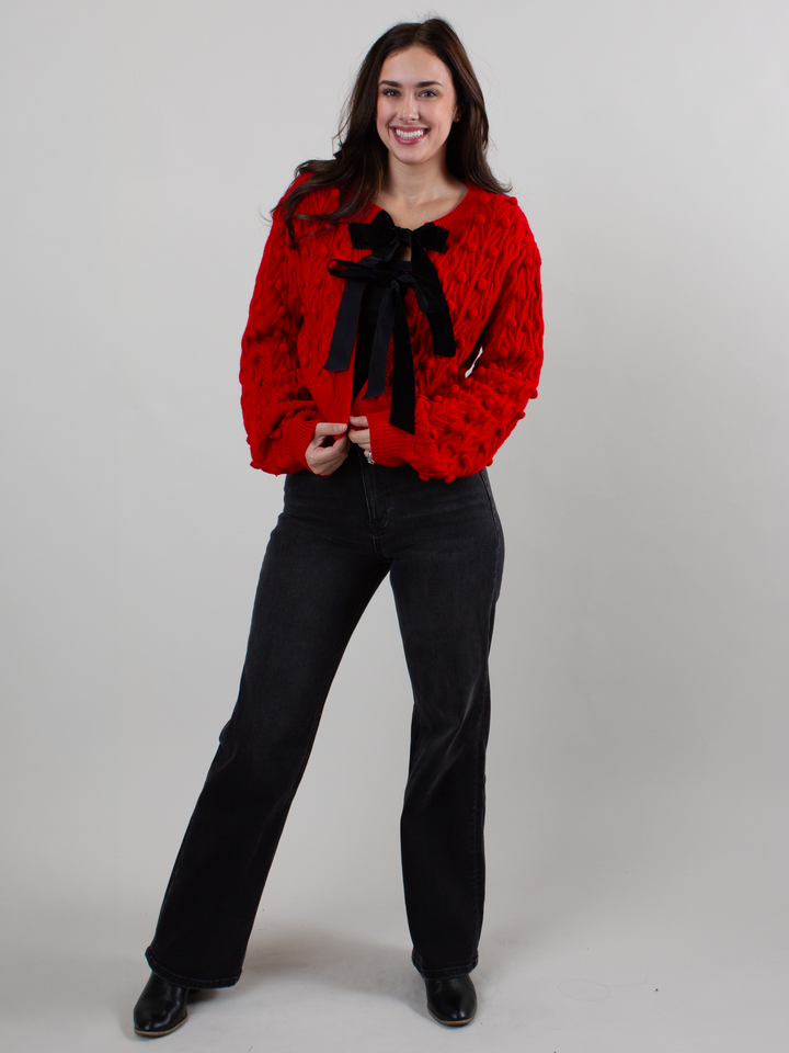 Bow Close Cardigan