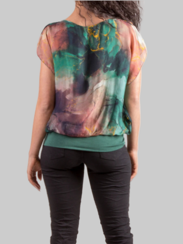 Storm Print Top